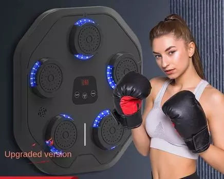 Умный музыкальный боксерский тренажер, настенная тренировочная мишень, домашний настенный детский боксерский мишень, декомпрессионный тренажер для бокса