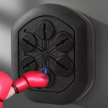 Умный музыкальный тренажер для бокса, электронный тренажер для тренировок по боксу, настенная мишень для бокса, подвесной тренажер для бокса с песком, бытовой мешок с песком CN