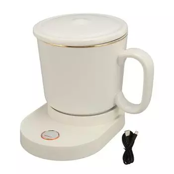 Умный подогреватель кофе с интерфейсом типа C, постоянной температурой, автоматическим помешиванием, электрическим подогревателем чашек