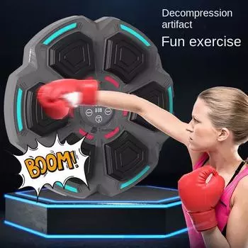 Умный подсчет музыки, бокс, мишень, тренажер для песка, мешок с песком, настенный домашний, для взрослых и детей, мешок с песком для декомпрессии, борьбы