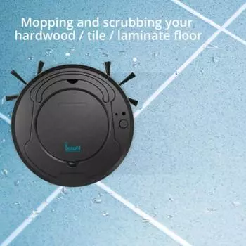 Умный пол робот-пылесос швабра автоматический датчик расстояния край чёрный