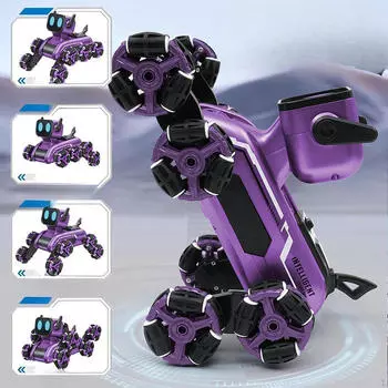 Умный RC робот собака игрушка робот уникальный с музыкой светодиодные глаза подарок подростки 2 powers