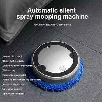 Умный робот для мытья полов, сухая и влажная уборка, прочная и практичная подметальная машина, подметальная машина для офиса
