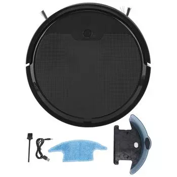 Умный робот-пылесос с управлением через приложение, мощность всасывания 2000 Па, время работы 80 минут, тихая автоматическая подметальная машина