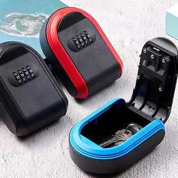 Умный сейф для хранения ключей, секретный замок с паролем, прочный настенный органайзер для ключей для офиса