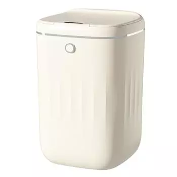 Умный сенсорный мусорный бак, автоматический мусорный бак большой емкости с крышкой для дома, ванной комнаты, кухни, 20 л