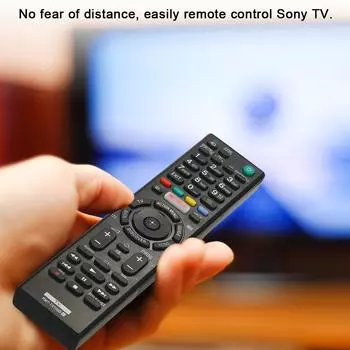 Умный сменный пульт дистанционного управления для телевизора Sony TV Портативный размер ТВ Пульт дистанционного управления Легко захватить черный чёрный