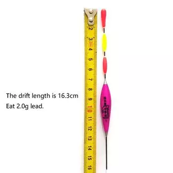 Умный светодиодный нано-поплавок для рыбалки, высокочувствительный сигнализатор, поплавок с датчиком гравитации, светящийся электрический ночной стробоскоп для рыбалки, поплавок с длинным хвостом