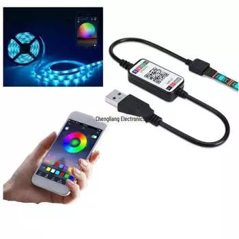 Умный светодиодный светильник RGB Bluetooth с диммером и управлением через приложение DC Head белый