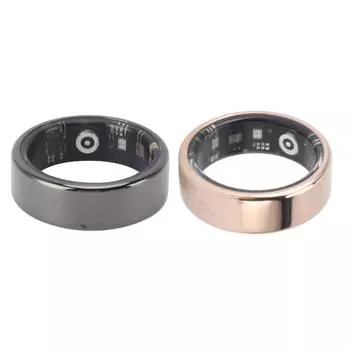 Умный трекер здоровья, мониторинг сна, подсчет шагов, водонепроницаемый фитнес-трекер, перезарядка Rose Gold Size 10