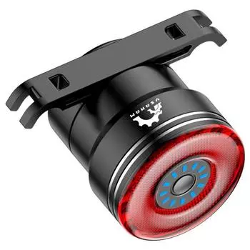 Умный велосипедный задний фонарь с функцией запуска/остановки тормоза, задний фонарь велосипеда