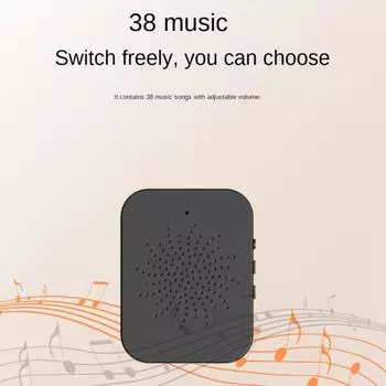 Умный видеодверной звонок D9, домашний видеодомофон, HD Night V-ision Snapshot и инфракрасный детектор движения One Size чёрный