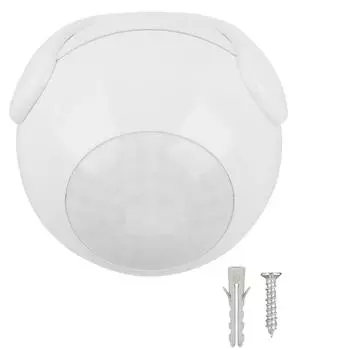 Умный WIFI PIR-датчик Inteligente беспроводной инфракрасный детектор движения с дистанционным управлением чёрный