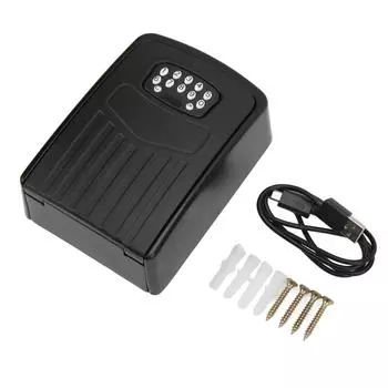 Умный замок с динамическим паролем Bluetooth APP Remote Высокая степень защиты IPx5 Водонепроницаемость для хранения ключей