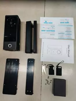 Умный замок Стеклянный дверной замок WiFi Дистанционная разблокировка TT APP Face Fingerprint Password IC Card Разблокировка