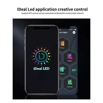 Умный занавес свет приложение управление диммирование DIY текстовый узор 256 светодиодов RGB гирлянда для дома сад праздник вечеринка рождественское украшение