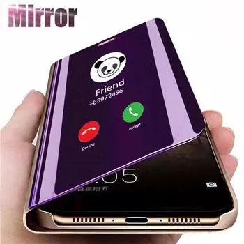 Умный зеркальный чехол для телефона для Xiaomi Poco X4 Pro NFC 5G poco x3 nfc pro poko m4 m3 pro с магнитной подставкой, противоударный чехол для книги For Poco X4 NFC серебряный