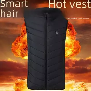 Умный жилет унисекс для активного отдыха на открытом воздухе с подогревом и USB-портом XL