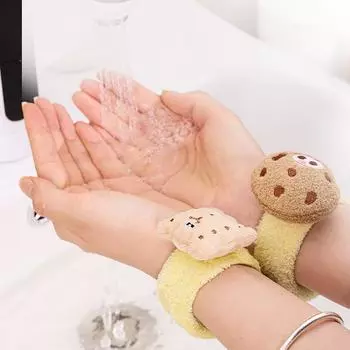 Умойся, водонепроницаемый, кольцо для поглаживания, милый, влагостойкий ремешок на запястье, утолщенный, прочный, подвесной, легкий браслет, креативный милый браслет 1pc