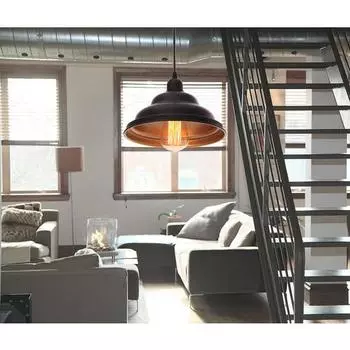 Umur Lighting Togo Подвесная люстра из черного металла