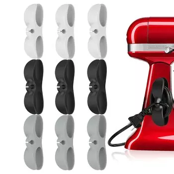 UMUST 9PCS шнур шнур бытовой техники кабель силиконовый шнур бытовой техники шнур питания шнур новейший дизайн держатель кабеля для различных шнуров бытовой техники