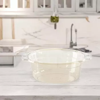 Умывальник, контейнер для хранения белья, ванна для стирки одежды, фруктов, походов 23cmx10.2cm