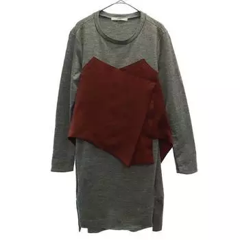 UN3D. Long sleeve one piece 36 Gray x red Women Used