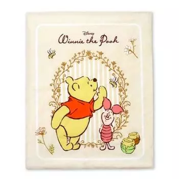 un doudou детское одеяло 105 x 130 см disney pooh & piglet nz8125-a