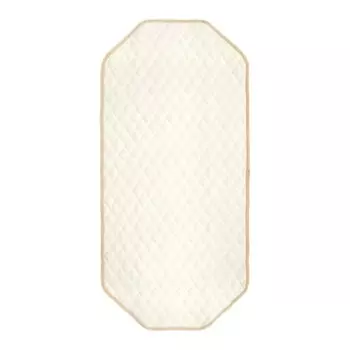 un doudou Покрывало на кроватку 60 x 130 см Органический хлопок 100% хлопок Махровое одеяло Одеяло Сетчатая задняя сторона с эластичными уголками 5619-IV