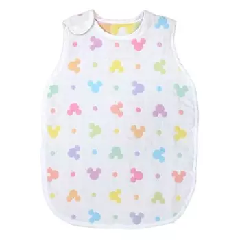 un doudou сделано в японии мягкий 6-слойный марлевый спальный комбинезон disney mickey icon 42 x 58 см возраст от 0 до 5 100% хлопок z2831-d