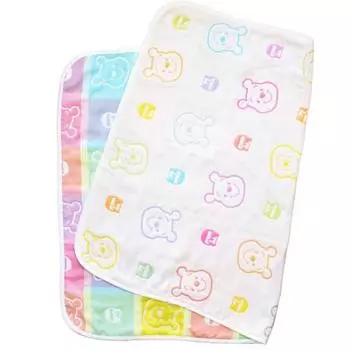 un doudou сделано в японии мягкое 6-слойное марлевое одеяло детское одеяло disney pooh 85 x 115 см 100% хлопок z2830-b