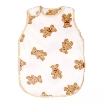 un doudou sleeper teddy bear made of fluffy material, approx. 43 x 60 cm approximately 0-5 years old , flannel, warm material 2782-e