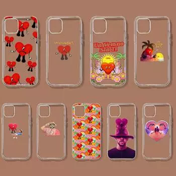 Un Verano Sin Ti Bad Bunny Phone Case For iPhone 11 12 Mini 13 14 Pro XS Max X 8 7 6s Plus 5 SE XR Transparent Shell iPhone13PROMAX