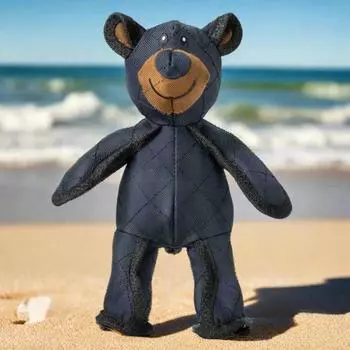 Unbreaka Bear Dog Teddy Extreme Bear Dog Toys Агрессивные жевательные игрушки Неразрушимая плюшевая игрушка для собак с пищащей игрушкой