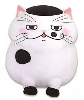 Uncle and Cat Fukumaru Mochimochi Big Plush Toy