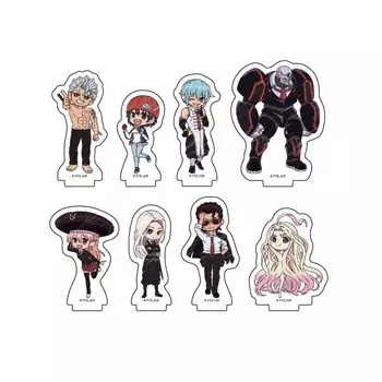 Undead Unluck 01 Art Acrylic Petit Stand Box of 8 [Graph Illustration]