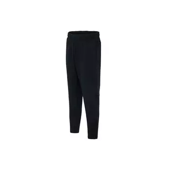 Under Armour Air Layer однотонные трикотажные брюки с принтом птиц и большой талией, прямые брюки, мужские брюки, черные 22600701-001 M