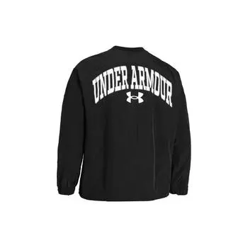 Under Armour Американский стиль Письменный Принт Круглый Вырез Тренировочная Толстовка Мужская Толстовка Черная 1387996-001 L