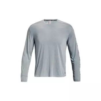 Under Armour Anywhere Training Slim Fit Long Sleeve T-Shirt Men Tops Blue 1379010-465 S