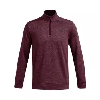Under Armour Armour Fleece Twist Casual Fashion Logo Long Sleeve T-Shirt Men Tops Red 1373359-600 2XL