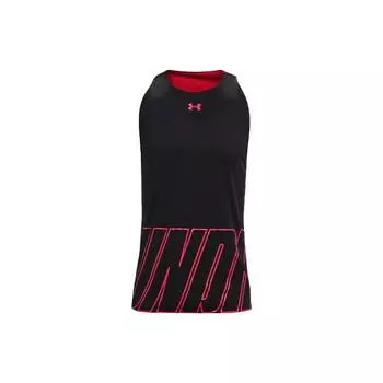 Under Armour Baseline повседневный спортивный дышащий баскетбольный свободный топ-майка мужской черный 1361899-001 L