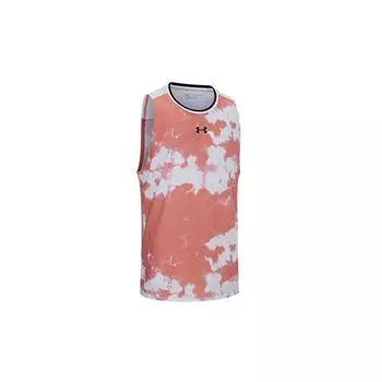 Under Armour Баскетбольная майка унисекс топы розовые 24500105-639 M