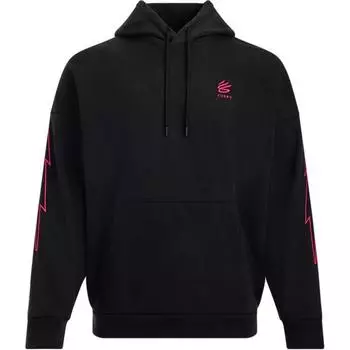 Under Armour Баскетбольная толстовка Curry China Tour с капюшоном для мужчин, черная 6001840-001 XXL