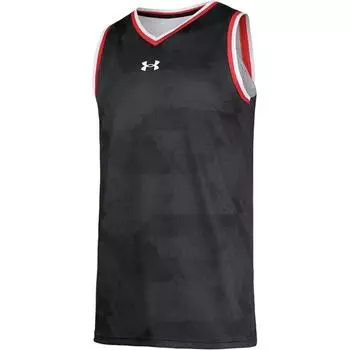 Under Armour Баскетбольный трикотажный тренировочный жилет для мужчин, черный 21500108-001 M