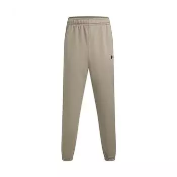 Under Armour Bonded Fleece Fashion Casual Simple Versatile Comfortable Knitted Sports Pants Men Pants Urban-Khaki 6001979-299 XL