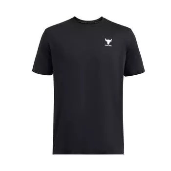 Under Armour Brahma Solid Crew Neck Short Sleeve T-Shirt Men Tops Black 1387797-001 S