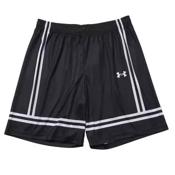 Under Armour Breathable Basketball Knit Casual Shorts Men shorts Black 25500230-001 S
