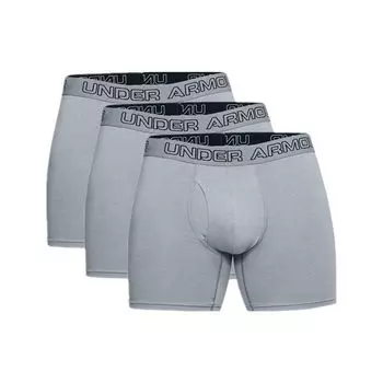 Under Armour Breathable Casual Sports Boxer Briefs 3-Pack Men underwear Gray 1277279-039 M