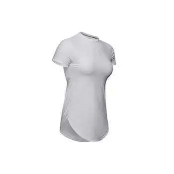 Under Armour Breathelux Stretch Бег Тренировки Фитнес Топы Женские топы Aura-Gray 1355864-014 M