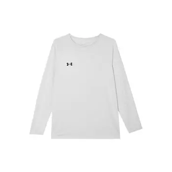 Under Armour Быстросохнущая влагоотводящая дышащая футболка с круглым вырезом и длинным рукавом унисекс-топы серого цвета 24600601-009 L